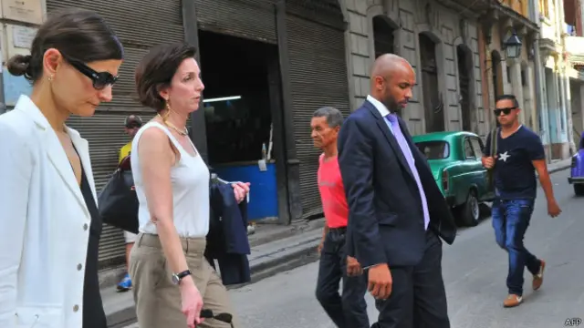 Jacobson es la más alta funcionaria de EE.UU. que visita Cuba.