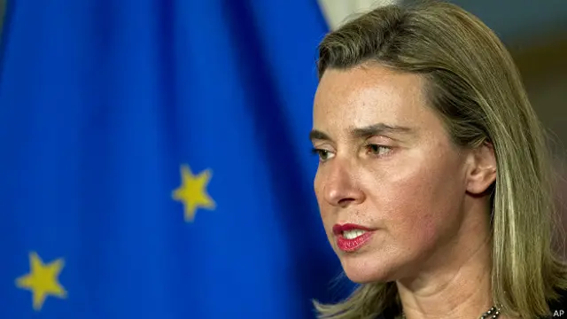 Глава дипломатии ЕС Федерика Могерини