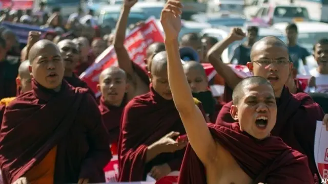 बर्मा के बौद्ध भिक्षु