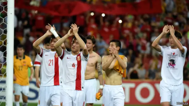 小组赛三胜的中国队最终不敌东道主澳大利亚队，止步八强。