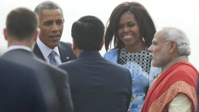 नरेंद्र मोदी, बराक ओबामा