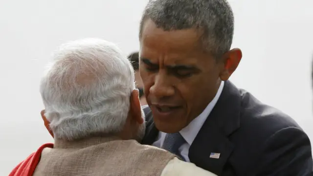 ओबामा और मोदी