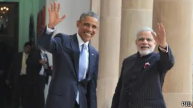 नरेंद्र मोदी, बराक ओबामा