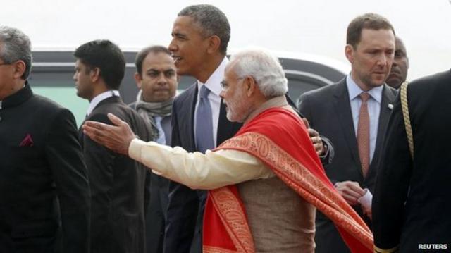 Obama en India