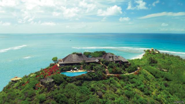 ¿Viven los multimillonarios en lugares paradisíacos como la isla Necker?