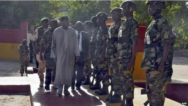 नाईजीरिया के राष्ट्रपति जोनाथन