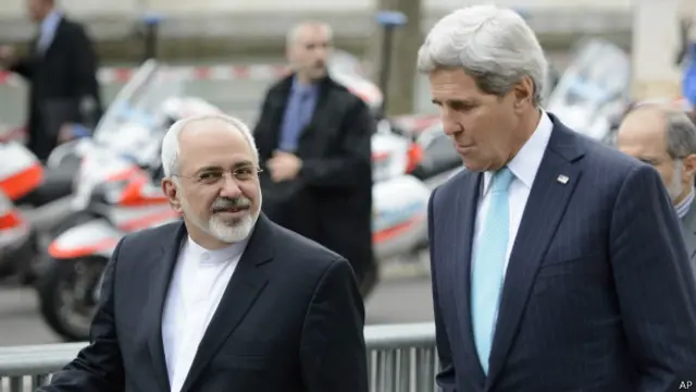 Zarif y Kerry