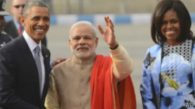ओबामा और नरेंद्र मोदी