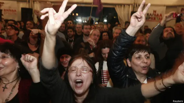 Seguidores de Syriza