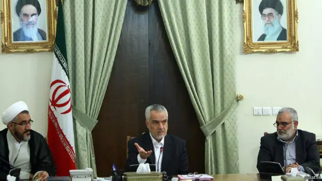 محمدرضا رحیمی، رئیس یکی از جلسات ستاد مبارزه با مفاسد اقتصادی