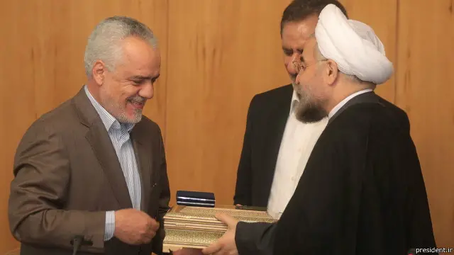 حسن روحانی پس از رسیدن به ریاست جمهوری از معاون اول دولت قبل تقدیر کرد