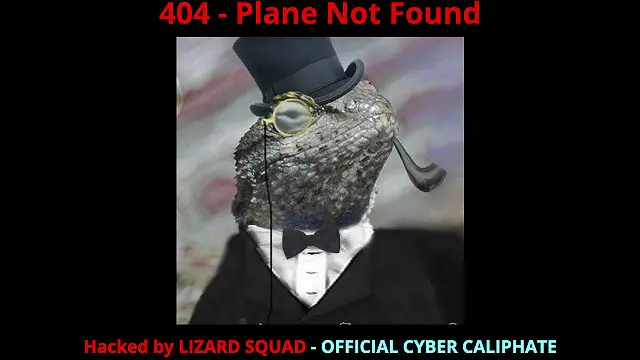 پیر کی صبح اس ائیر لائن کا مرکزی صفحے پر یہ الفاظ دیکھے گئے ’ 404 جہاز دستیاب نہیں ہے‘