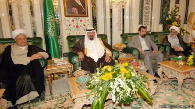 دیدار اکبر هاشمی رفسنجانی از عربستان سعودی پس از پایان دوران ریاست جمهوری اش تاریخی بود