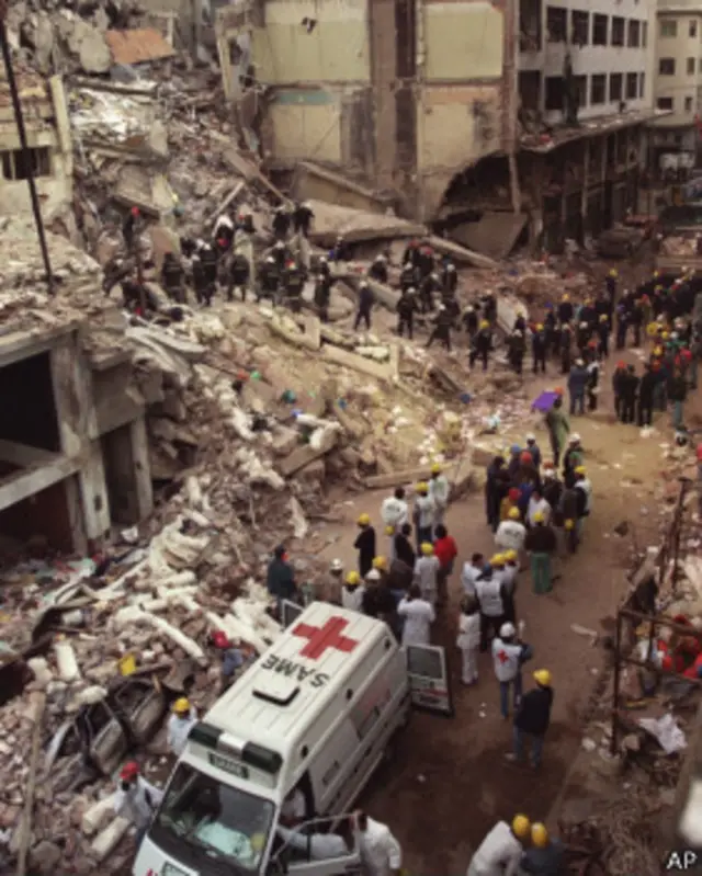 ایران و حزب‌الله لبنان مدت‌هاست متهم‌های اصلی بمب‌گذاری آمیا هستند