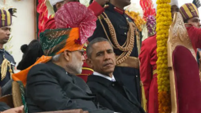 ओबामा, मोदी