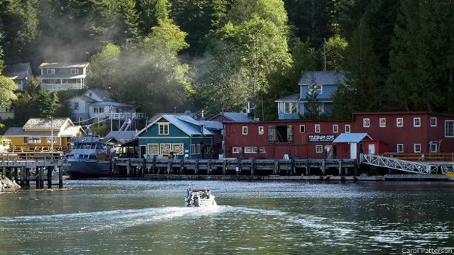 Телеграф Ков на острове Ванкувер