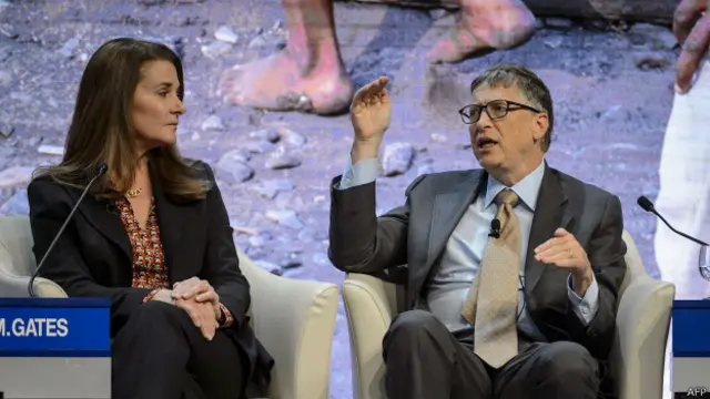 Bill y Melinda Gates