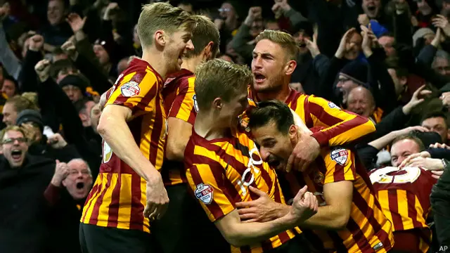 Jugadores del Bradford City
