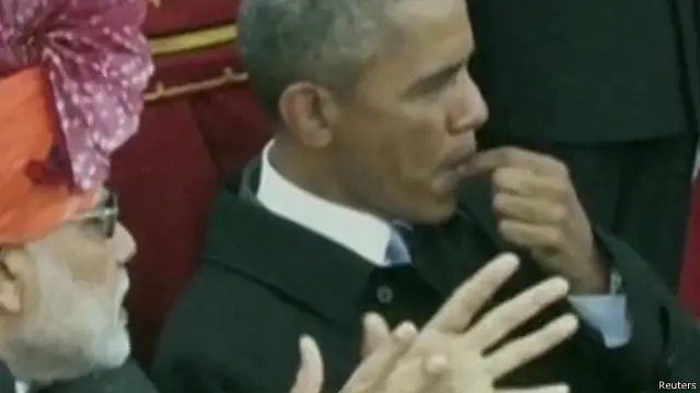 چوئنگ گم سے قبل اوباما نے کتنی شوگر کیوب لی اس پر بھی میڈیا کی نظر تھی