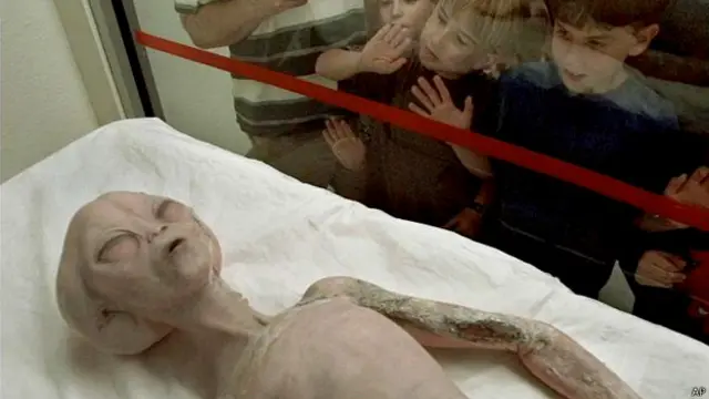 Réplica de un alien