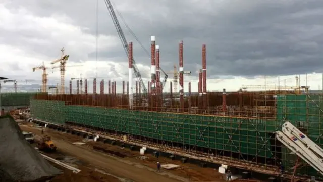 Ujenzi wa msikiti mkubwa afrika