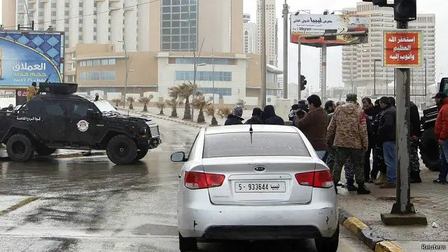 هوټل کې تر ډېره لیبیايي چارواکو او بهرنیانو راشه درشه درلوده