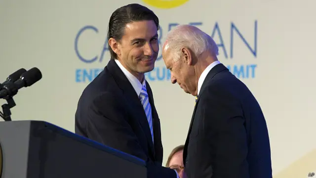 Biden y Hochstein