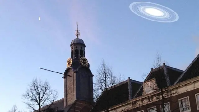 اگر زحل کے رِنگ سیارے J1407b جتنے بڑے ہوتے تو اس کو با آسانی رات کے وقت زمین سے دیکھا جا سکتا اور یہ چاند سے کہیں بڑا نظر آتا