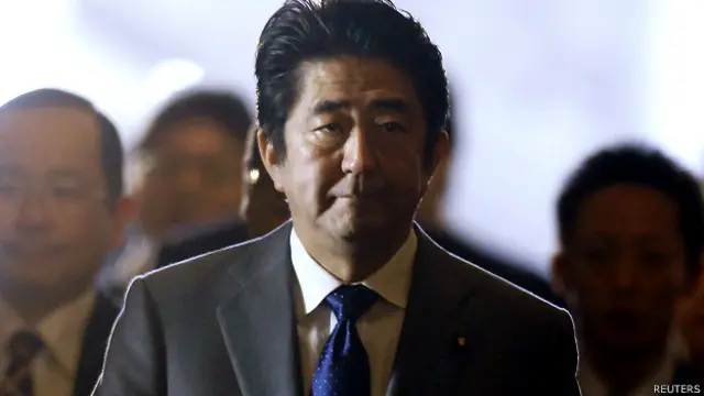 安倍将在演说和会谈中强调日本的战后70年历程、和平主义理念及对国际社会的贡献。（资料图片）