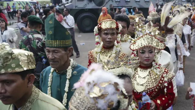 perkawinan massal di Jakarta