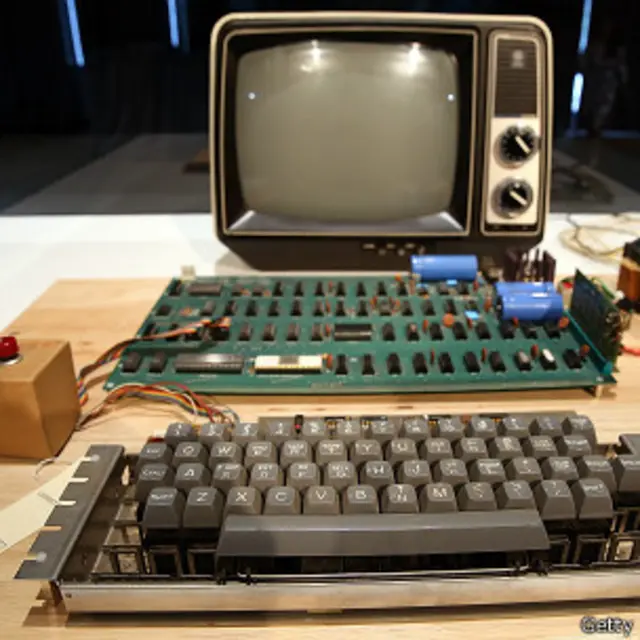 Una de las primeras Apple