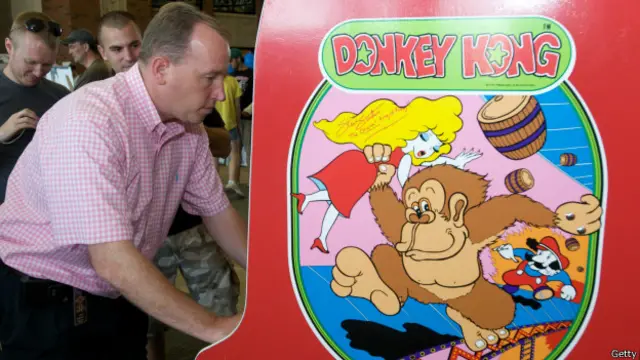 Donkey Kong es uno de los videojuegos clásicos más populares.