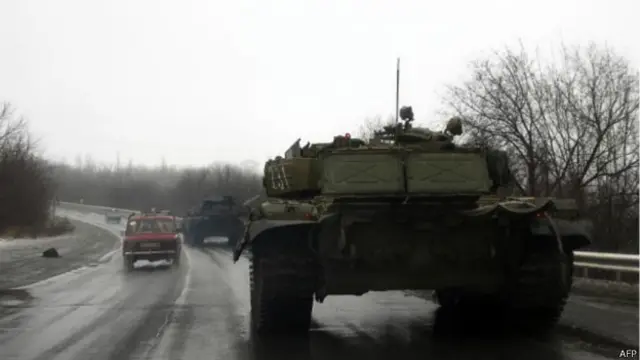 танки на Донеччині