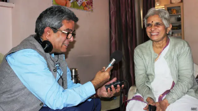 हिमानी सावरकर के साथ रेहान फ़ज़ल