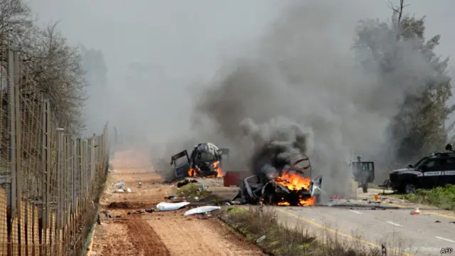 حمله امروز در مزارع شبعا صورت گرفت که تحت اشغال اسرائیل است