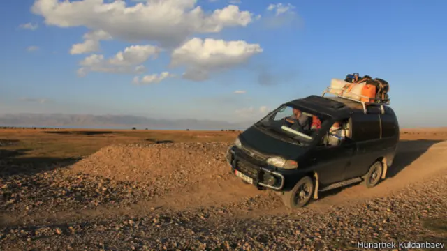 Тасмадан бир көрүнүш: Кыргызстанда чаар аттарды издөө аракети.