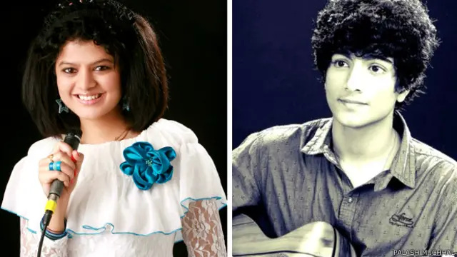 पलक मुचाल, पलाश मुचाल