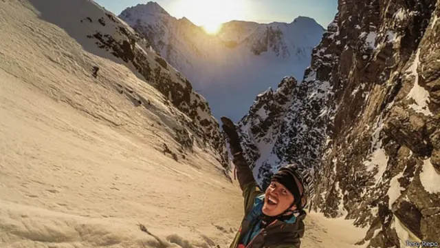 El sol fue un compañero permanente durante todo el viaje.