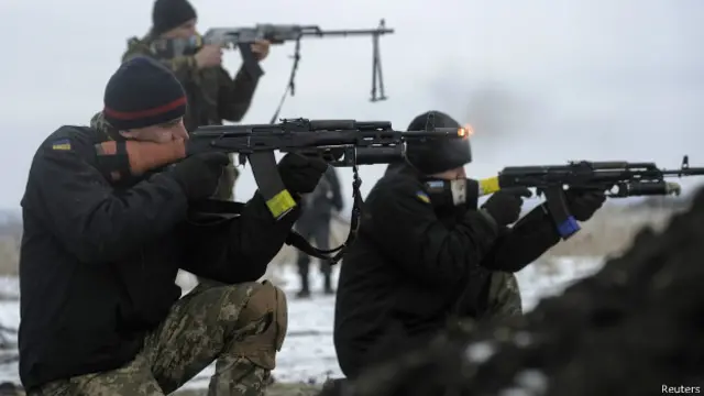 Украинские военные