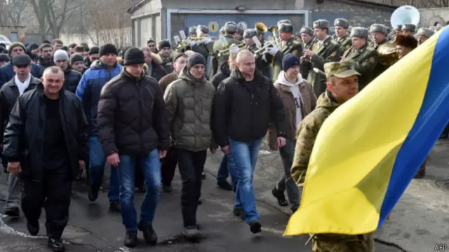 Украинские резервисты