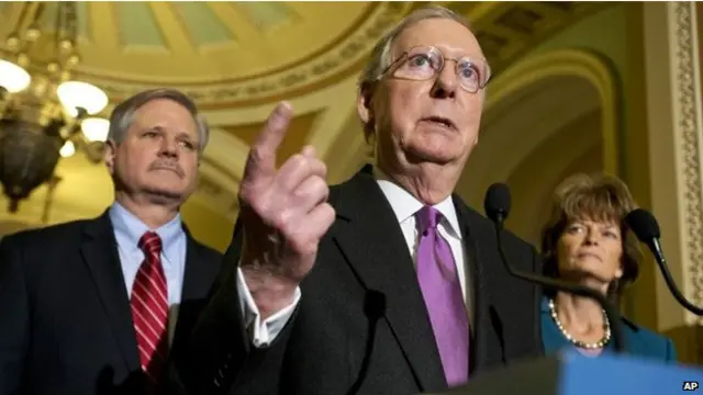 美国国会参议院星期四(1月29日)表决通过美加输油管道项目法案