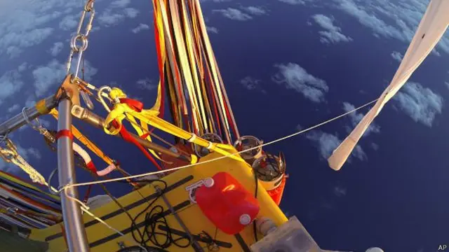 یہ غبارہ دس دن تک ہوا میں رہنے کے خیال کے تحت تیار کیا گیا ہے