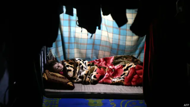 इराक़ी शरणार्थी कैंप