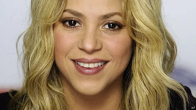 المغنية شاكيرا