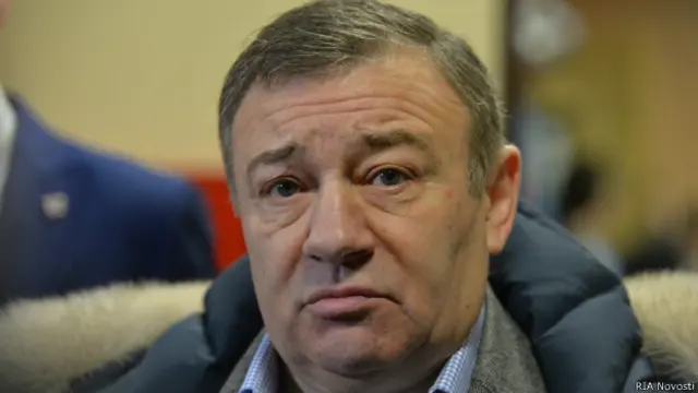 Российский предприниматель Аркадий Ротенберг