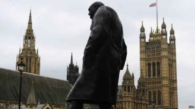 Памятник Черчиллю