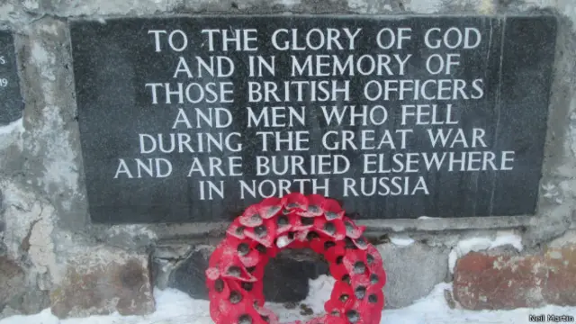 Британское кладбище в Мурманске