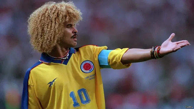 Vaderrama disputó 111 partidos con la selección Colombia.