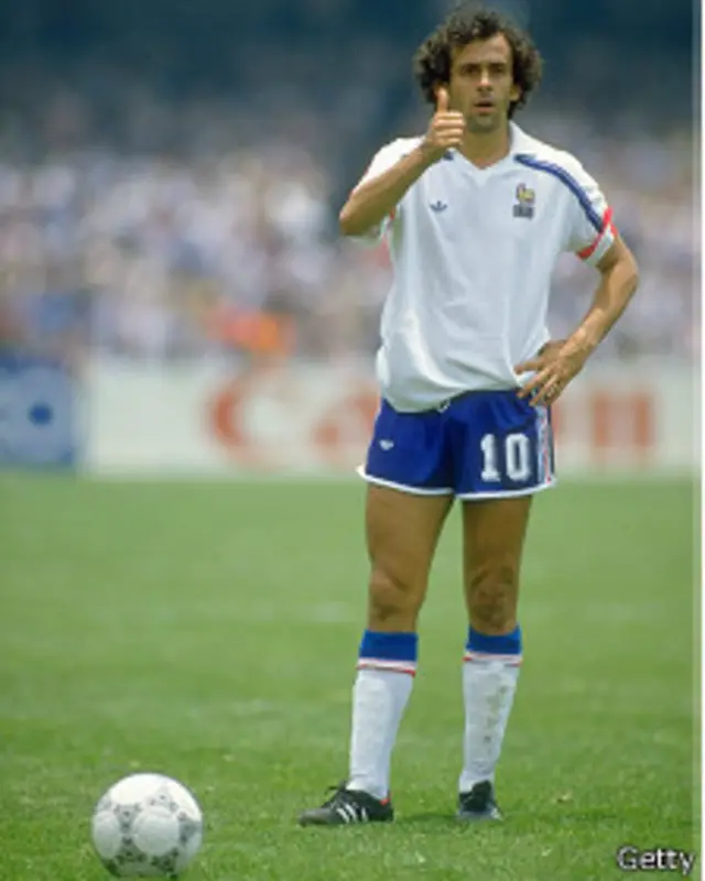 Platini es un ejemplo del "10" clásico.