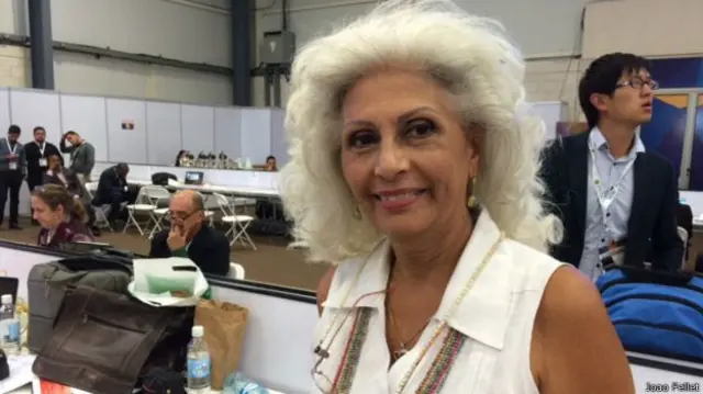  María Villeneuve fue presentada por Nenadich como ministra de Educación de su gobierno.